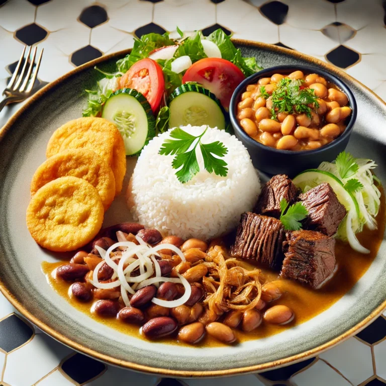 La Bandera Dominicana Gourmet: El Plato Nacional con un Toque de Elegancia La Bandera Dominicana Gourmet: El Plato Nacional con un Toque de Elegancia